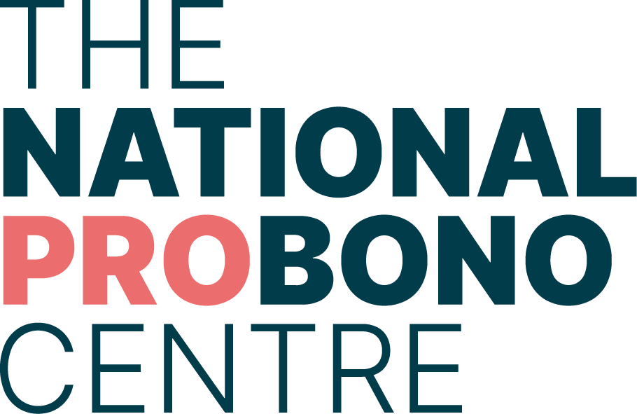 The logo of the National Pro Bono Centre